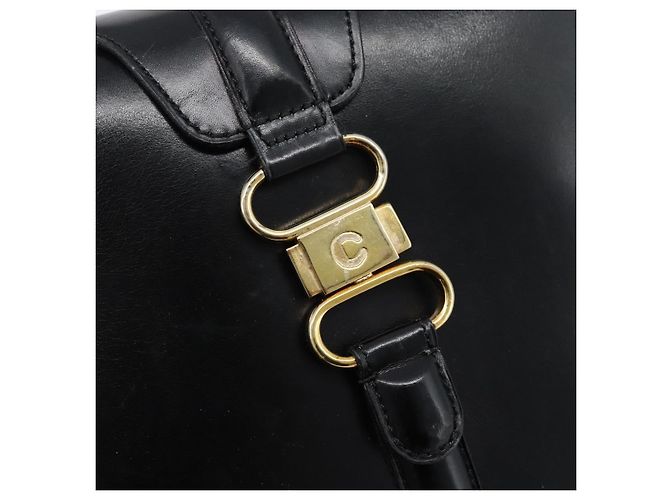 Céline CELINE Shoulder Bag Leather Black Gold - vista 14