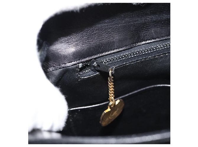 Céline CELINE Shoulder Bag Leather Black Gold - vista 19
