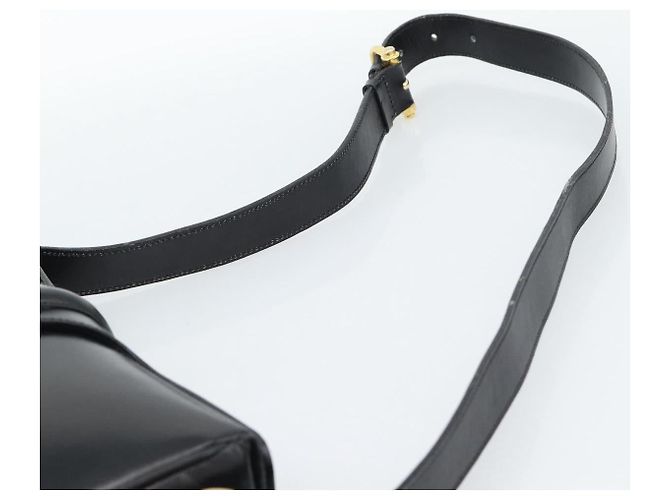 Céline CELINE Shoulder Bag Leather Black Gold - vista 8