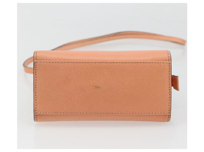 Céline CELINE Hand Bag Leather 2way Orange Gold - vista 11