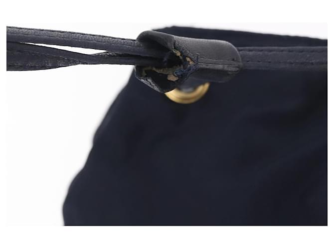 PRADA Backpack Nylon Navy Gold - vista 20
