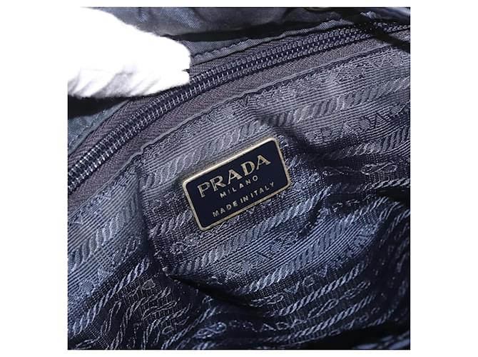 PRADA Backpack Nylon Navy Gold - vista 21
