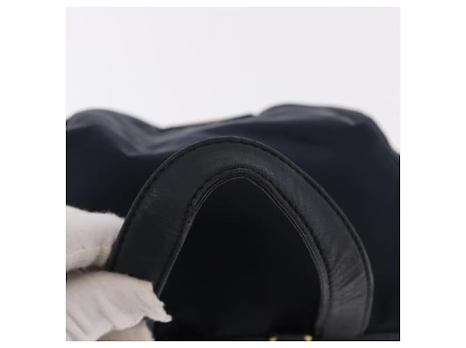 PRADA Backpack Nylon Navy Gold - vista 7