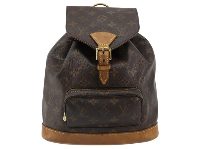 LOUIS VUITTON Monogram Montsouris MM Backpack M51136 LV - vista 13