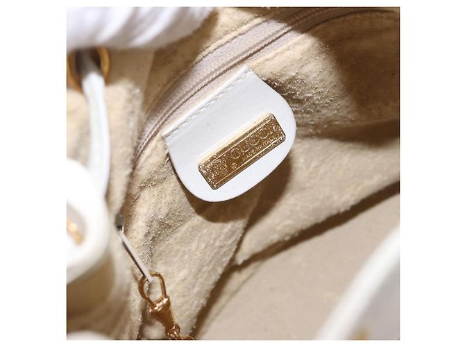 GUCCI Shoulder Bag Canvas Flora Beige Gold 007 14 0071 - vista 17