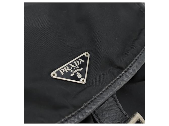 PRADA Rucksack Nylon Black Silver - Ansicht 20