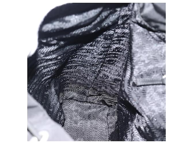 PRADA Rucksack Nylon Black Silver - Ansicht 23