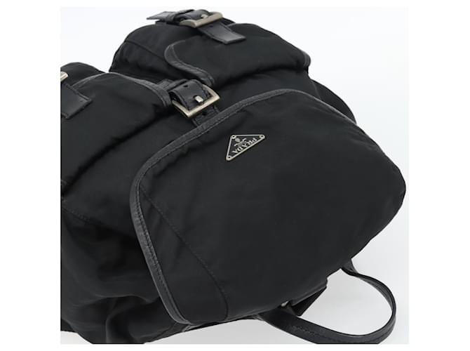 PRADA Rucksack Nylon Black Silver - Ansicht 6
