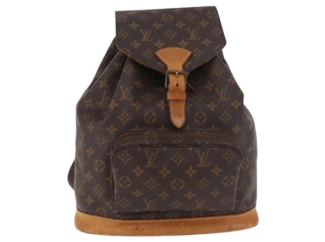 LOUIS VUITTON Monogram Montsouris GM Backpack M51135 LV - vista 13