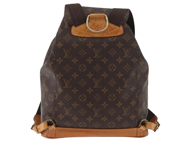 LOUIS VUITTON Monogram Montsouris GM Backpack M51135 LV - vista 2