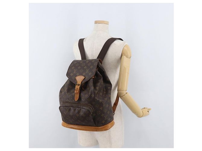 LOUIS VUITTON Monogram Montsouris GM Backpack M51135 LV - vista 29