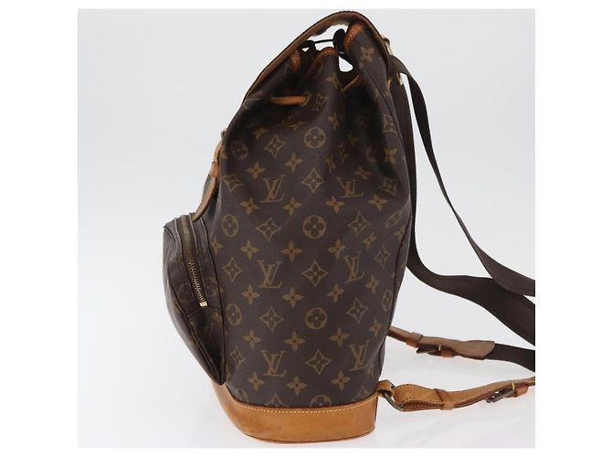 LOUIS VUITTON Monogram Montsouris GM Backpack M51135 LV - vista 3