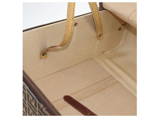 FENDI Zucca Canvas Trunk Black Brown - vista 21