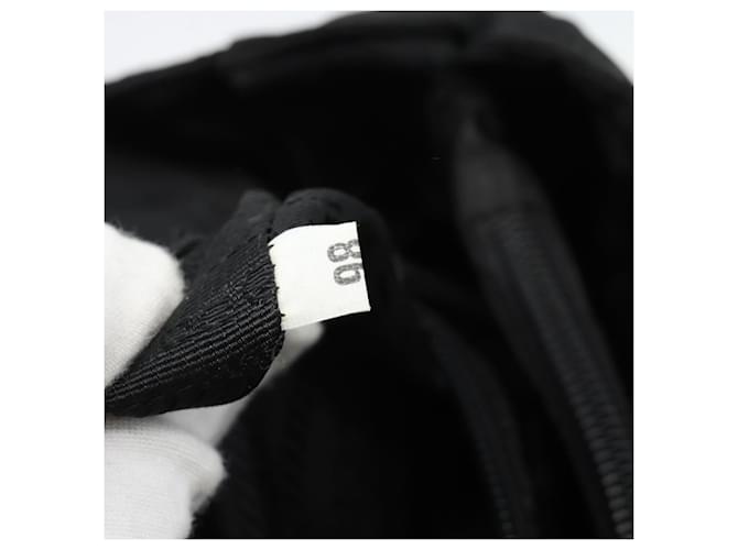 PRADA Hand Bag Nylon Black Silver - vista 12