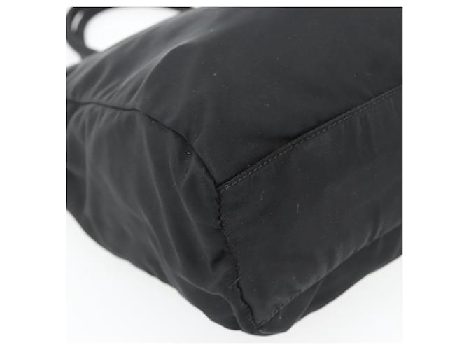 PRADA Hand Bag Nylon Black Silver - vista 14