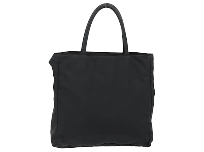 PRADA Hand Bag Nylon Black Silver - vista 2