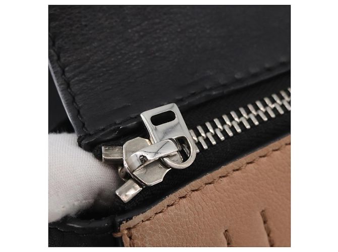Céline CELINE Edge Hand Bag Piel Beige Negro Plata - vista 9