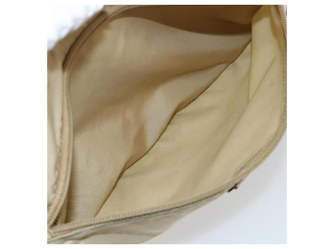 PRADA Shoulder Bag Nylon Beige Silver - vista 25