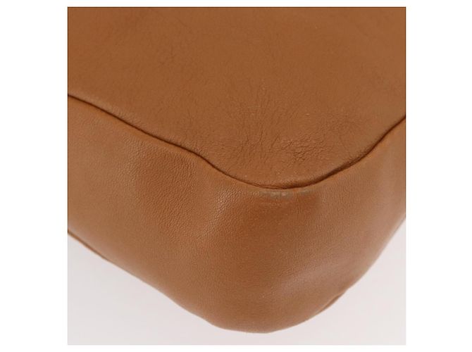 Chloé Chloe Shoulder Bag Leather Brown Gold - vista 9