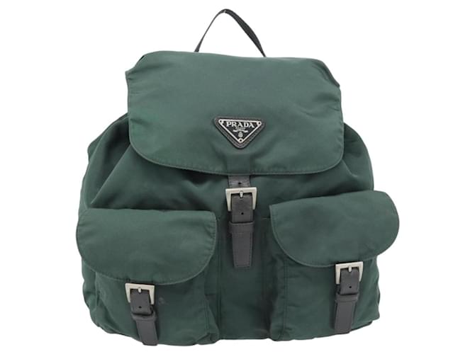 PRADA Rucksack Nylon Green Silver - Ansicht 13