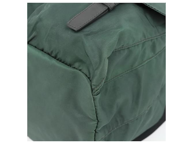 PRADA Rucksack Nylon Green Silver - Ansicht 15