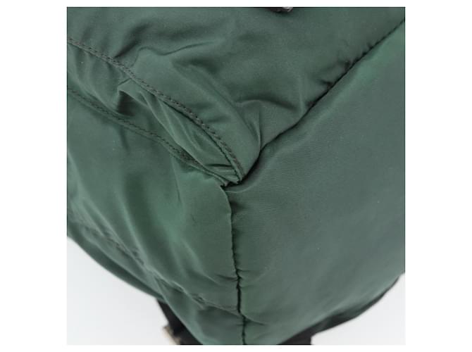 PRADA Rucksack Nylon Green Silver - Ansicht 16