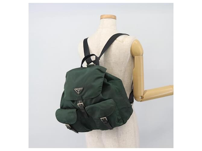 PRADA Rucksack Nylon Green Silver - Ansicht 27