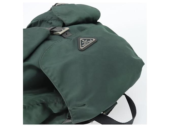 PRADA Rucksack Nylon Green Silver - Ansicht 6