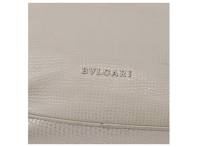 Bulgari BVLGARI Hand Bag Leather 2way Silver - vista 18