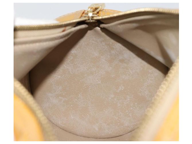 LOUIS VUITTON Bolsa de Mão Bedford Monogram Vernis Bege M91006 LV - vista 21