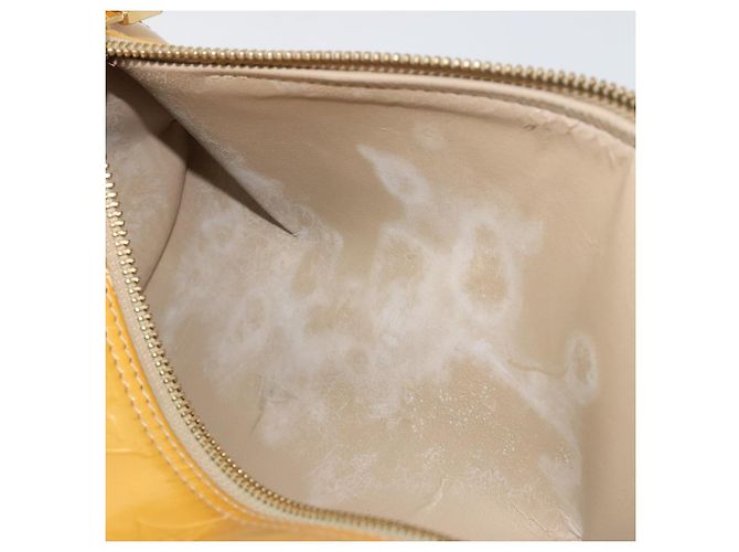 LOUIS VUITTON Bolsa de Mão Bedford Monogram Vernis Bege M91006 LV - vista 23