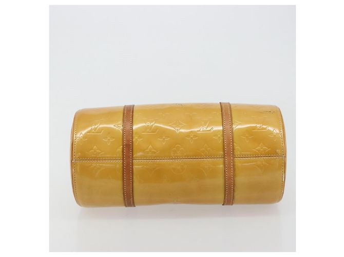 LOUIS VUITTON Bolsa de Mão Bedford Monogram Vernis Bege M91006 LV - vista 9