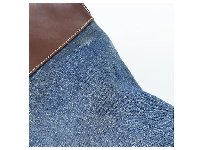 CHANEL Tote Bag Denim Blue CC - vista 11