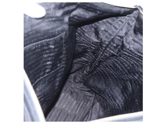 PRADA Tote Bag Nylon Black Gold - vista 21
