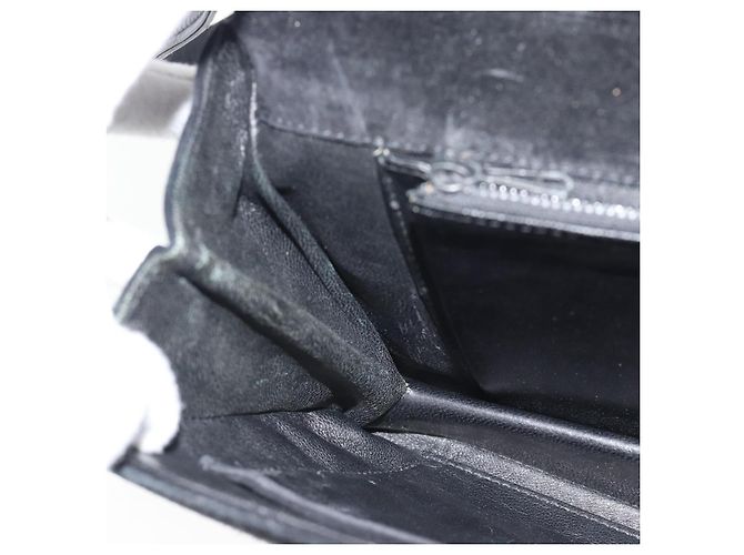 GUCCI Shoulder Bag Suede Black Gold - vista 19