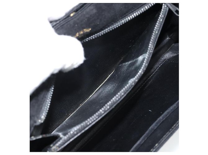 GUCCI Shoulder Bag Suede Black Gold - vista 21