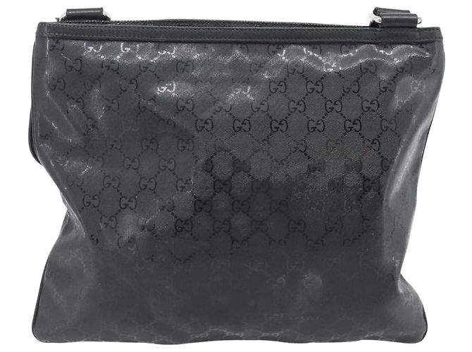 GUCCI GG Implementation Web Sherry Line Bag Black Silver Red 269379 - vista 2