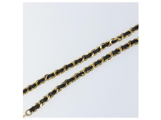 CHANEL Chain Belt metal Gold CC - vista 10