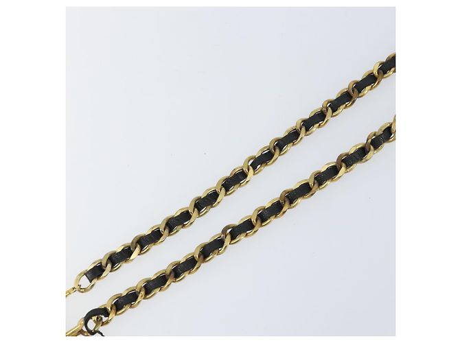 CHANEL Chain Belt metal Gold CC - vista 4