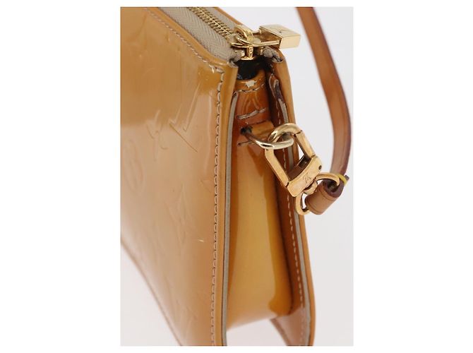 LOUIS VUITTON Monogram Vernis Lexington Pouch Beige M91010 LV - vista 19
