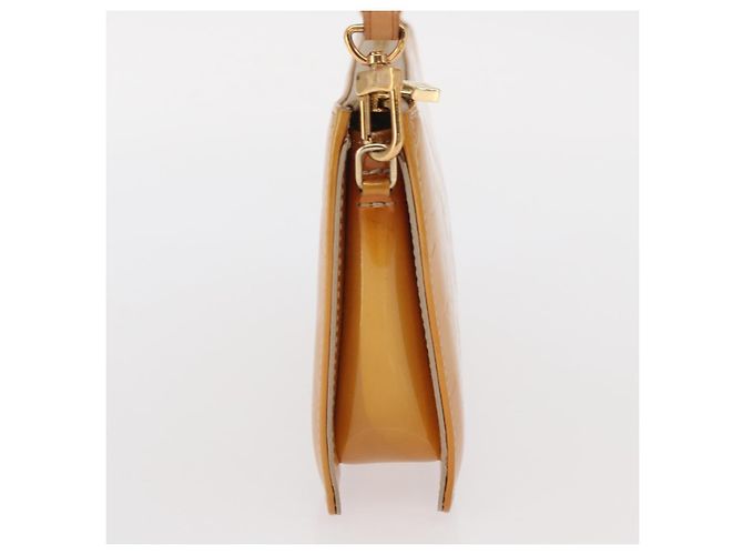 LOUIS VUITTON Monogram Vernis Lexington Pouch Beige M91010 LV - vista 4