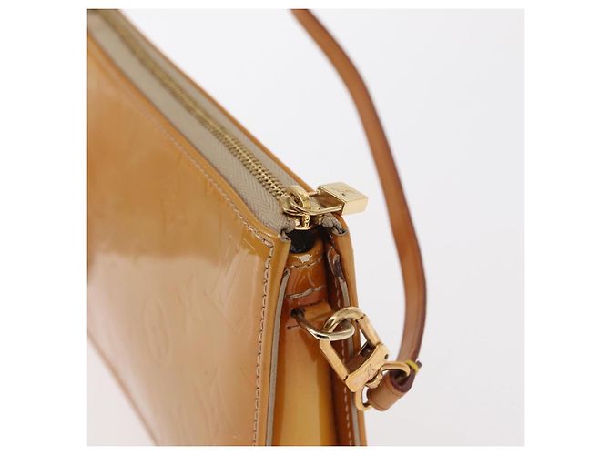 LOUIS VUITTON Monogram Vernis Lexington Pouch Beige M91010 LV - vista 9