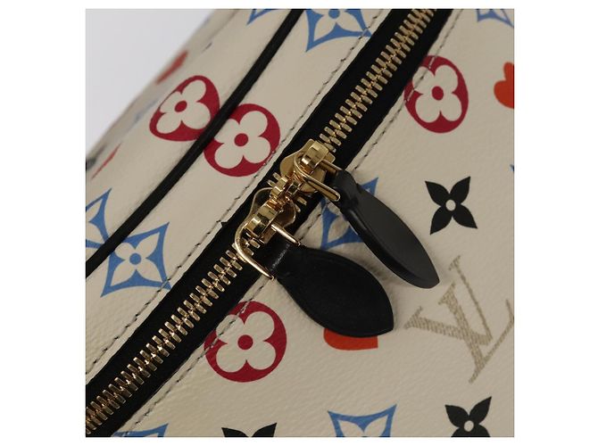 LOUIS VUITTON Monogram Game On Vanity PM Hand Bag White M57458 LV - vista 19