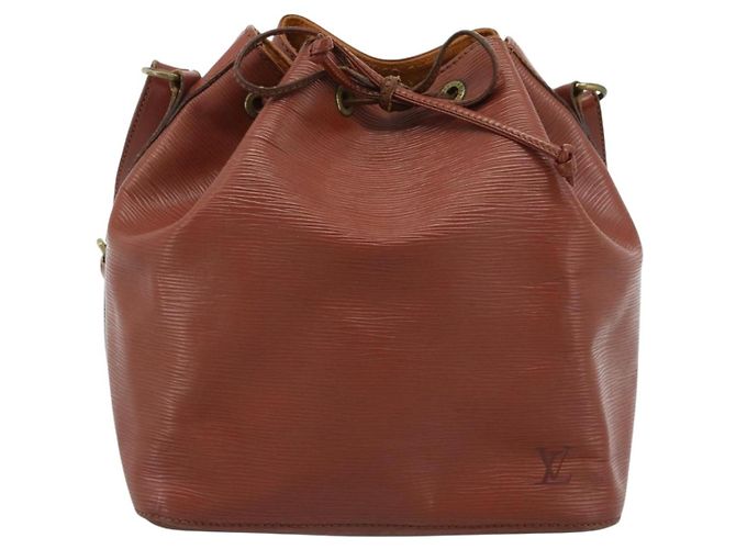 LOUIS VUITTON Epi Noe Shoulder Bag Brown M44028 LV - vista 13