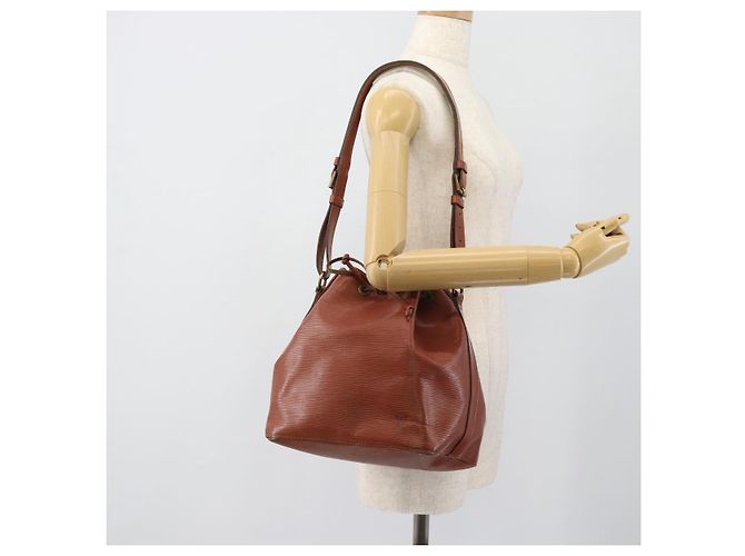 LOUIS VUITTON Epi Noe Shoulder Bag Brown M44028 LV - vista 19