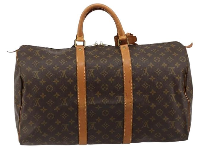 LOUIS VUITTON Monogram Keepall 50 Boston Bag M41426 LV - vista 2