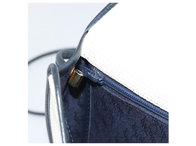 SAINT LAURENT Shoulder Bag Coated Canvas White Gold - vista 20