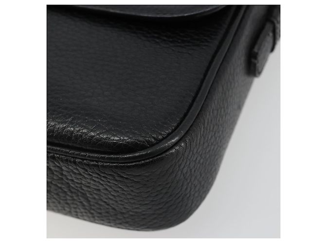 Céline CELINE Shoulder Bag Leather Black Gold - vista 10