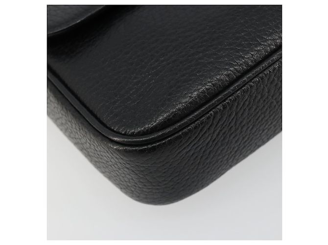 Céline CELINE Shoulder Bag Leather Black Gold - vista 11