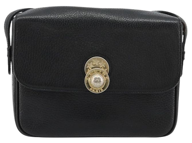 Céline CELINE Shoulder Bag Leather Black Gold - vista 2